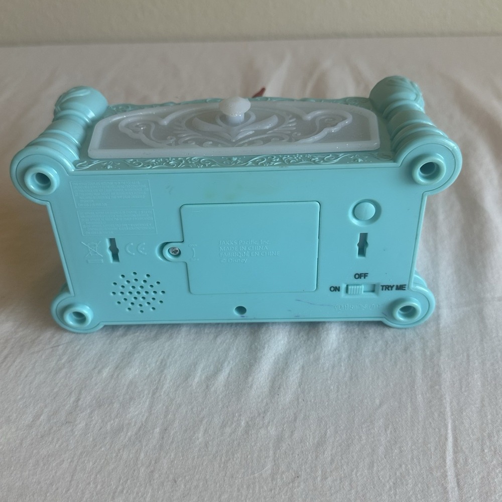 FROZEN Disney Jewelry Box Do You Want To Build A Snowman Animated Olaf Anna Elsa - Picture 8 of 9